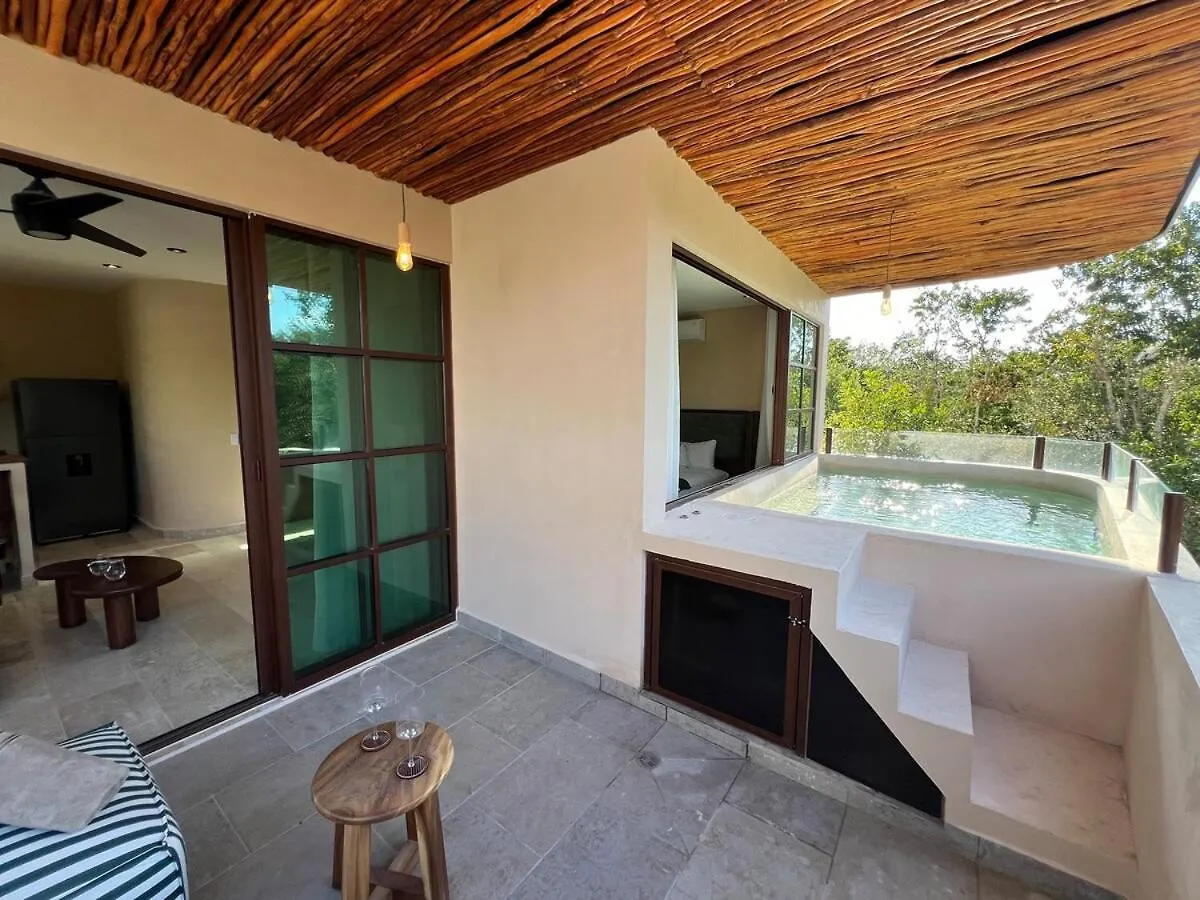 Charming Boutique Condo Jungle Views Private Pool Тулум Мексика