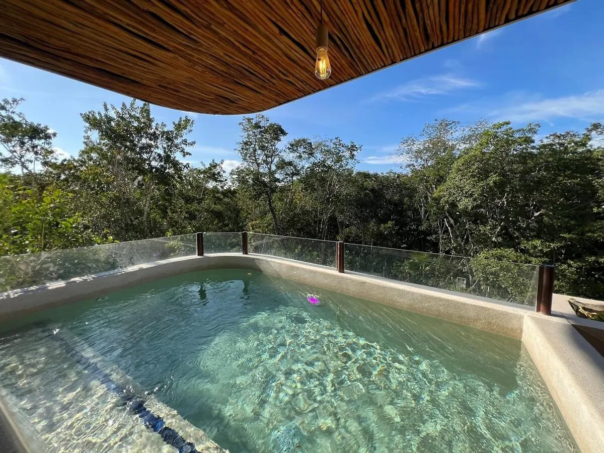 Charming Boutique Condo Jungle Views Private Pool Тулум Апартаменты