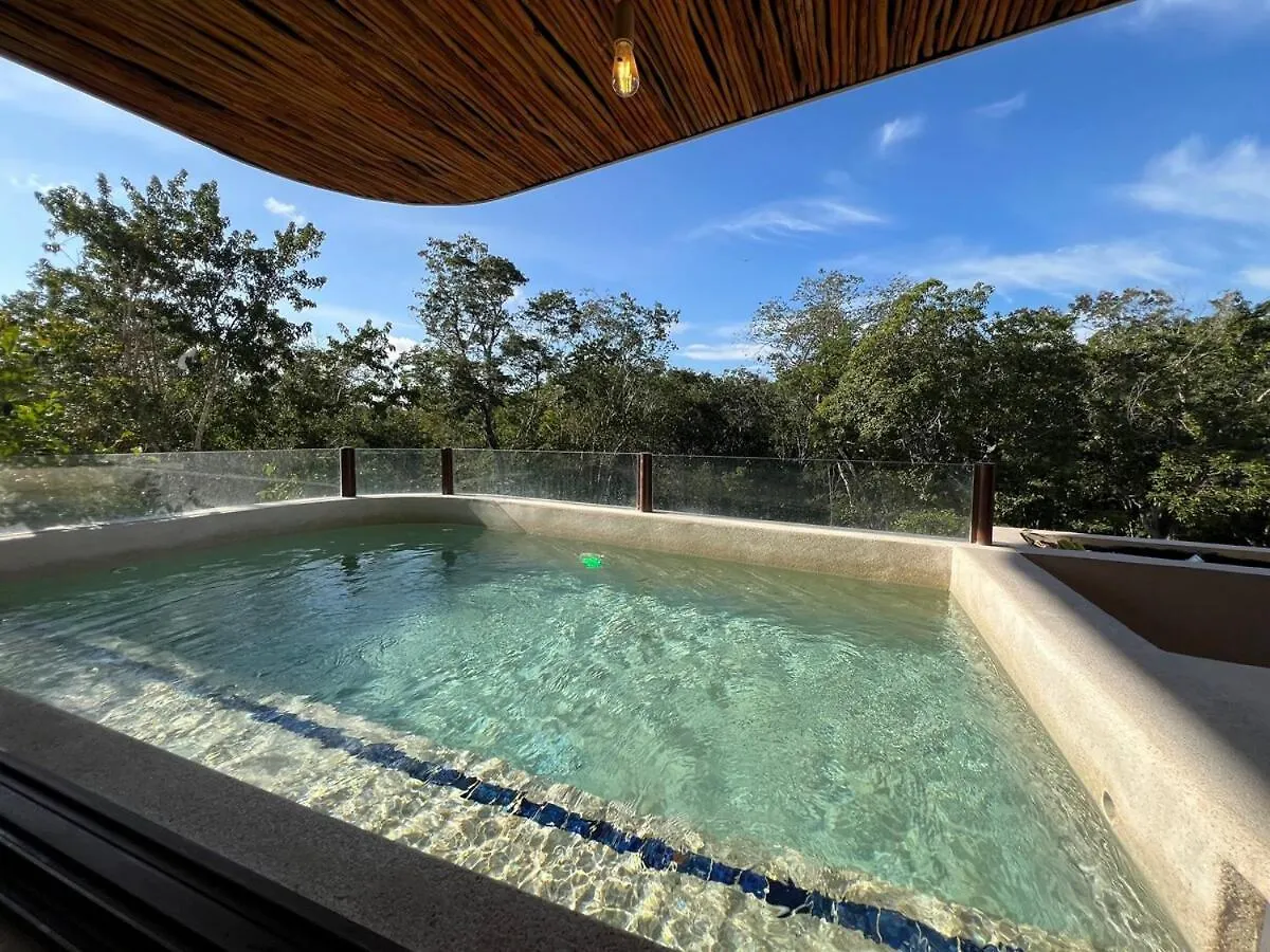 Апартаменты Charming Boutique Condo Jungle Views Private Pool Тулум Мексика