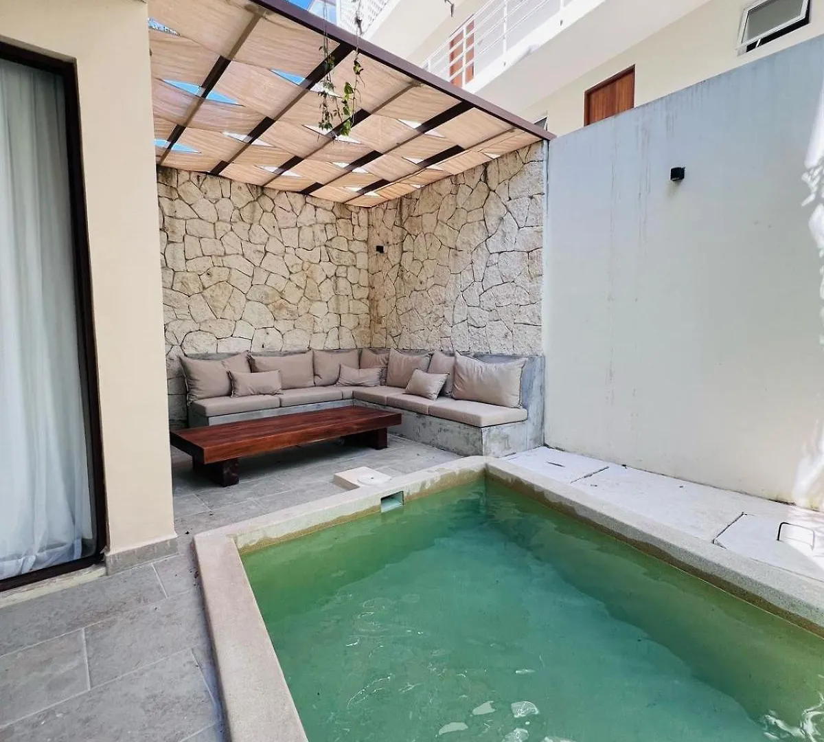 Charming Boutique Condo Jungle Views Private Pool Тулум Апартаменты