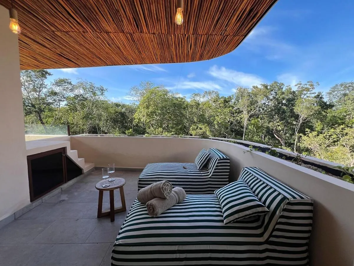 Charming Boutique Condo Jungle Views Private Pool Tulum 0*,  Mexikó
